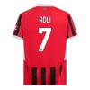 Dječji - Dres + Kratke Hlače AC Milan Adli 7 Domaći 24/25